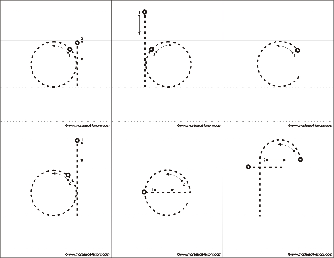 tracing letters a z worksheets